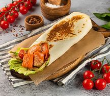 Питас с лососем