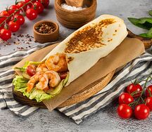 Питас с креветкой острый