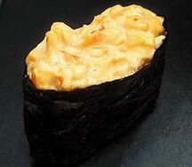 Гункан с креветкой