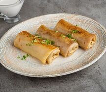 Блины с мясом