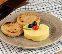 Котлетки из индейки с пюрешкой