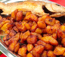 Alloco poisson grillé