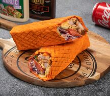 Шаурма сырная с говядиной