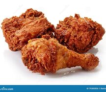 Un poulet pané 