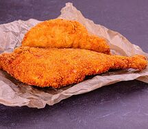 Demi poulet pané 