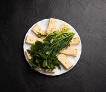 Брынза с зеленью