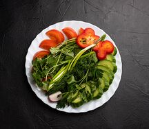 Ассорти овощей и зелени