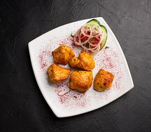 Шашлык из куриных грудок на углях