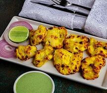 Курица тикка с шафраном