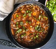 Хот энд сауэр суп hot & Sour soup