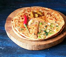 Овощная паратха mix veg paratha