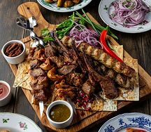 Мясная тарелка