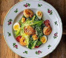 Цезарь с креветками
