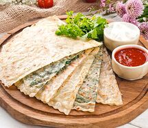 Кутаб с сыром