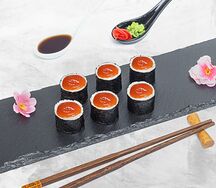 Острый ролл угорь