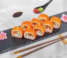 Ролл Калифорния лосось