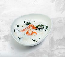 Суп Сливочный с лососем