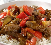Emincé de viande