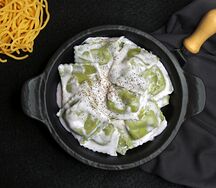 Равиоли Пармеджано со сливочным сыром