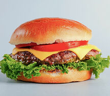 Super cheese burger