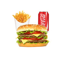 Combo burger 3