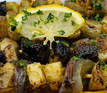 1 brochette de calmar