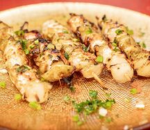 (1) brochette de poisson