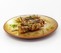(1) brochette de poulet
