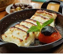 Halloum grillé