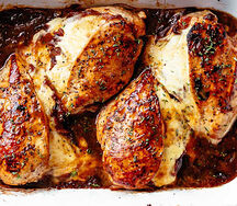 1/2 Poulet désossé
