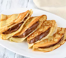 Crêpe au nutella bananes