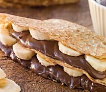 Crêpe chocolat banane- 1 pièce