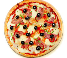 Pizza extravagante