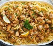 Spaghetti au poulet