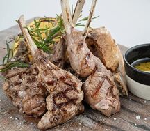 Каре ягненка гриль