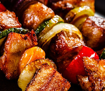 Brochette de filet de boeuf