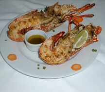 Langouste grillé