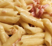 Péné au lardon