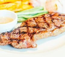 Filet de veau grillé