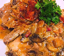 Poulet sauté butterfly