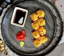 Запеченный ролл с угрем