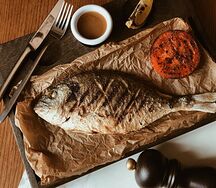 Дорадо на гриле