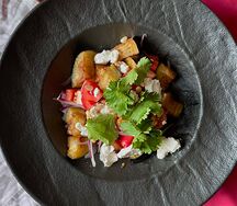 Салат с баклажанами 