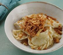 Вареники с капустой