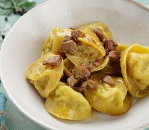 Пельмени с уткой и фуа-гра