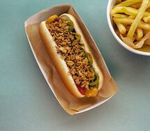 Ход-дог с маринованным перцем