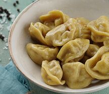 Пельмени с курицей