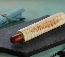 Хот-дог французский с сосиской из свинины