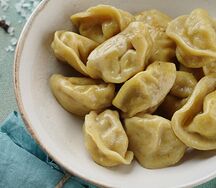 Пельмени с индейкой