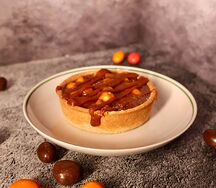 Карамельно-ореховая тарталетка